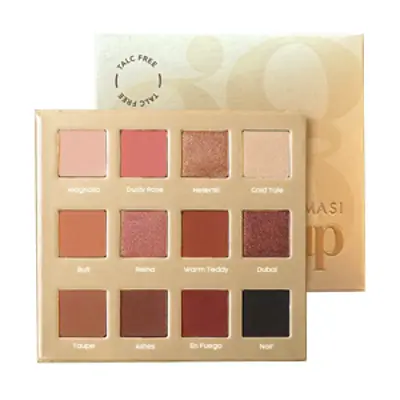 image of GLAM UP EYESHDW PLT 12 SHD TALC FREE