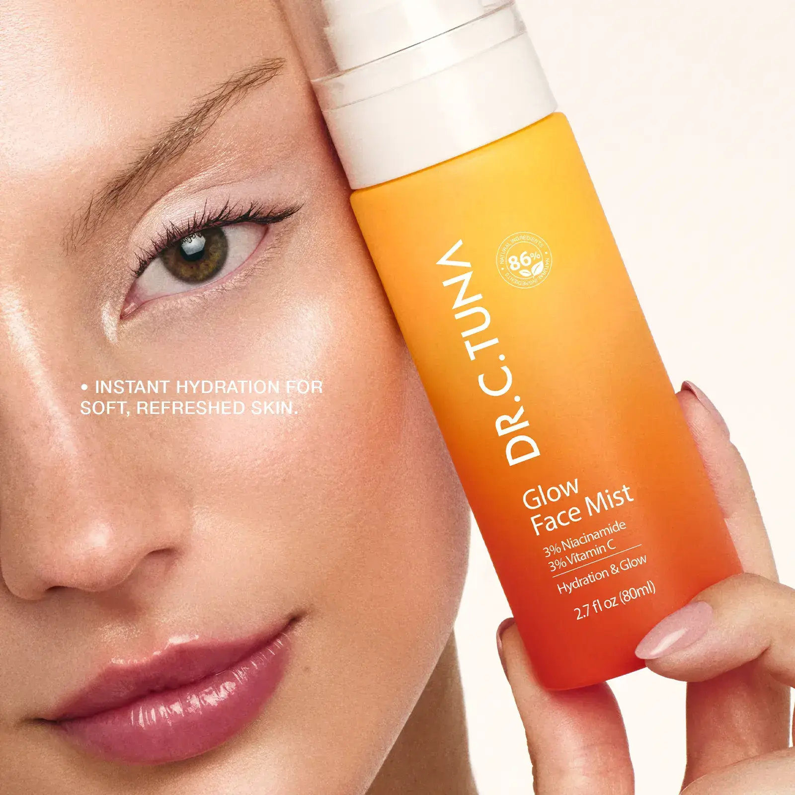 GLOW FACE MIST 80 ML DR C TUNA