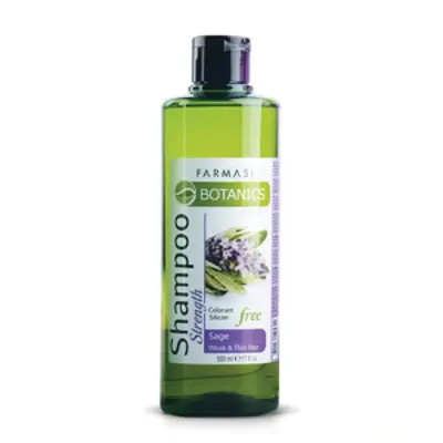 image of BOTANICS STRENGTH SHAMPOO WITH SAGE EXTRACT 500 ML