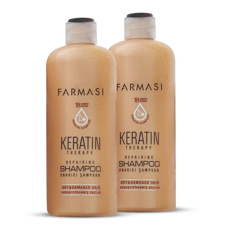 image of SET 2/1 KERATIN THERAPY REPAIRING SHAMPOO 360 ML